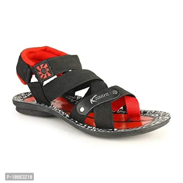 KANEGGYE 2125 Red Sandals for Men - Red, 6UK