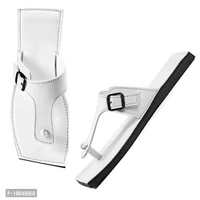 clbohara White Casual Sandals for Men 1160-9 - White, 9UK