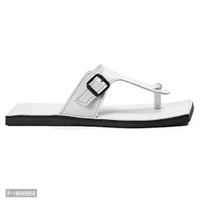 clbohara White Casual Sandals for Men 1160-9 - White, 9UK