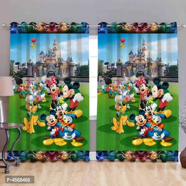 Trendy Polyester Printed Door Curtain (7Feet-1-Piece)