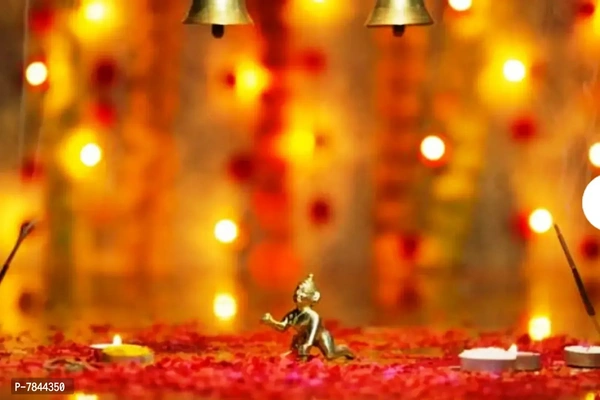 Shri Krishna Laddu Gopal/Bal Gopal -Festival Shri Krishna/Kanha Janmashtmi Idol -Size No. 3