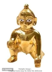 Shri Krishna Laddu Gopal/Bal Gopal -Festival Shri Krishna/Kanha Janmashtmi Idol -Size No. 3
