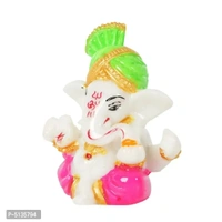 Ganesha Ji Idol For Car Dashboard Office And Study Table - 2