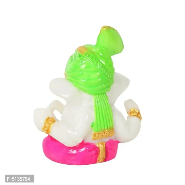 Ganesha Ji Idol For Car Dashboard Office And Study Table - 2