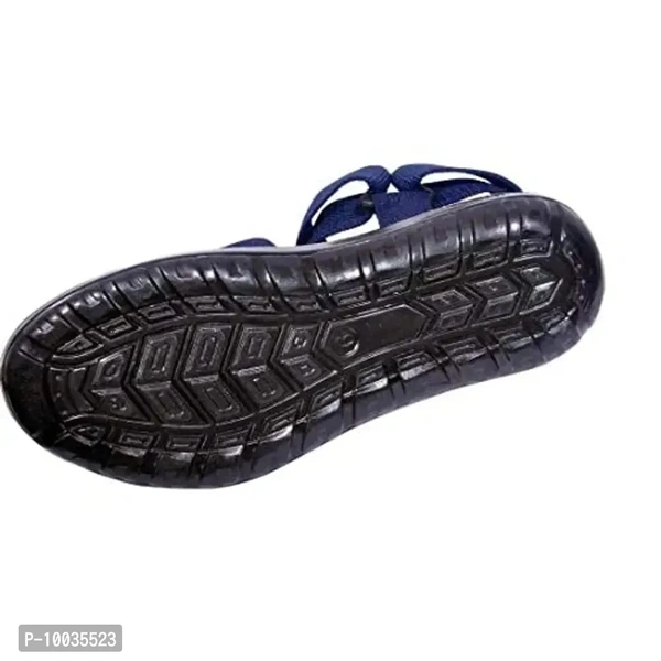 Creation Garg Men's Blue Sandals|Walkers|Floaters|Footstairs|Footwears - 10UK