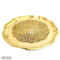 Brass Laddu Gopal Bhog Thali Set, Janmashtami Special, 5 Piece Set