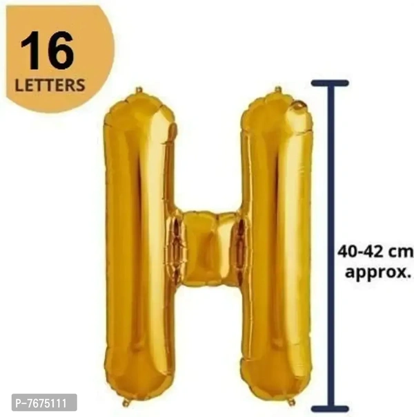 Happy Birthday Kanha – 18 Pcs Letter Foil Balloons | Krishna Janmashtami & Temple Decoration 