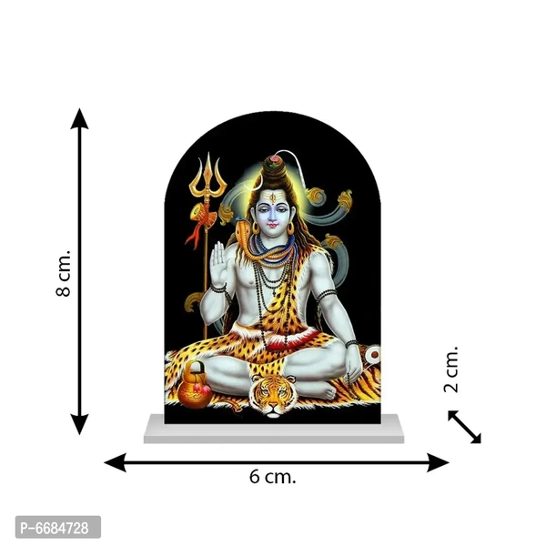 Shiv Murti Idol for Home & Car Dashboard – Decorative Shiva Statue for Puja, Temple & Gifting