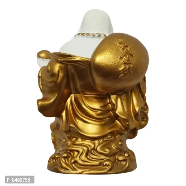 Feng Shui Laughing Buddha | Showpiece for Good Fortune, Success and Prosperity - 16 cm