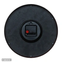 Decorative Wall Clock Home Living Analog 10 cm X 10 cm Wall Clock (Black, With Glass, Standard)