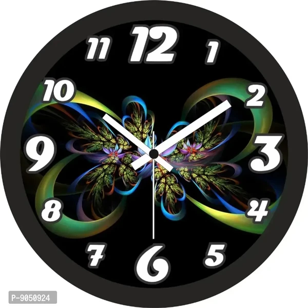 Classic Plastic Analog Wall Clock