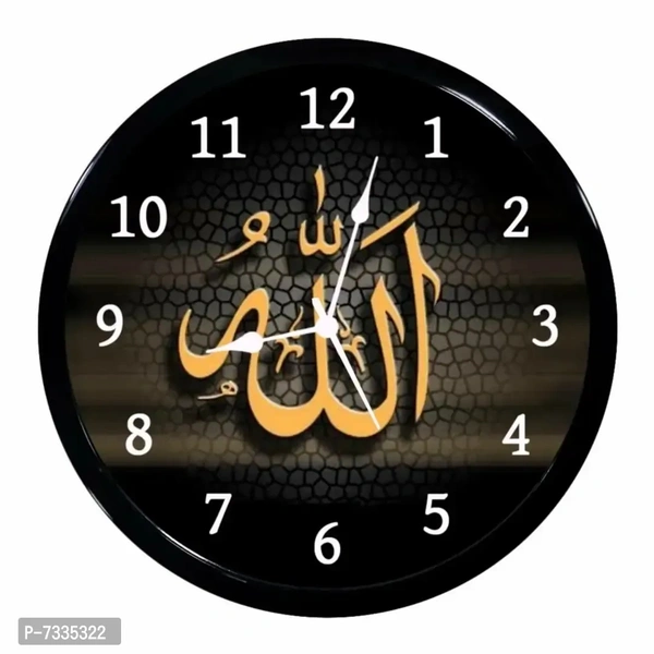 Wall Clock Type:  Wall Clock Theme:  Ethnic PrimaryMaterial:  Plastic DisplayType:  Analog Alarm:  No DialShape:  Round Battery:  AALength: 30.0 (in inches)Width: 6.0 (in inches)Diameter: 30.0 (in inches)Within 6-8 business days However, to find out an actual date of delivery, please enter your pin code..