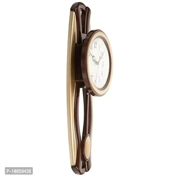 Harbour Analog Wall Clock – Large Decorative Clock for Home, Living Room & Bedroom (45.5 x 45.5 cm)