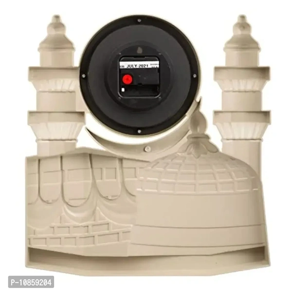 Harbour Analog Wall Clock with Ganesh Frame – Decorative Clock for Home & Living Room