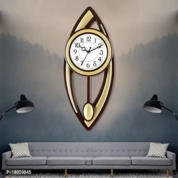 Harbour Analog Wall Clock – Large Decorative Clock for Home, Living Room & Bedroom (45.5 x 45.5 cm)