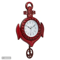 Harbour Analog Wall Clock – Large Decorative Clock for Home, Living Room & Bedroom (45.5 x 45.5 cm)