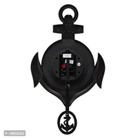 Harbour Analog Wall Clock – Large Decorative Clock for Home, Living Room & Bedroom (45.5 x 45.5 cm)