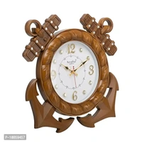 Harbour Analog Wall Clock – Large Decorative Clock for Home, Living Room & Bedroom (45.5 x 45.5 cm)