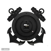 Harbour Analog Wall Clock – Large Decorative Clock for Home, Living Room & Bedroom (45.5 x 45.5 cm)