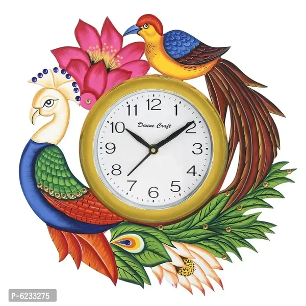 wal clock Multicours printed and Decoretiv