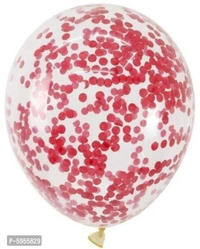 Red Confetti Rubber Balloons For Decoration _ 30Pcs Golden Decorating Balloon Garland, Helium Balloons For Birthday Decoration In Girls, Boys, Kids Parties Theme BalloonWithin 6-8 business days However, to find out an actual date of delivery, please enter your pin code.#9830;Pack of 30 #9830;Great for baby shower, birthday, valentine's day, anniversary, wedding, engagement, or othe
