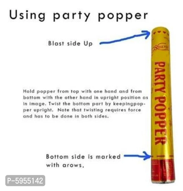Confetti for Any Party, Anniversary, Birthday Confetti/Party Popper/air Sparkle/Sparkle Shooter_12 (Set of 2)