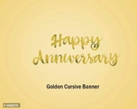 Golden Anniversary Decoration Set – Banner, Fairy Lights, Balloons & Confetti
