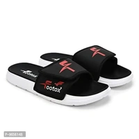 FOOTOX BE YOUR LABEL Men's Flipflop & Slipper Chepi-Black-3 - 12UK