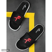 FOOTOX BE YOUR LABEL Men's Flipflop & Slipper Chepi-Black-3 - 12UK