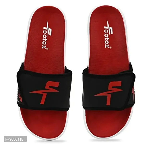 FOOTOX BE YOUR LABEL Men's Flipflop & Slipper Chepi-Red- - 4UK