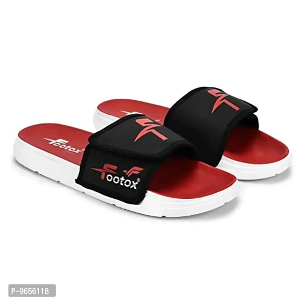 FOOTOX BE YOUR LABEL Men's Flipflop & Slipper Chepi-Red- - 8UK