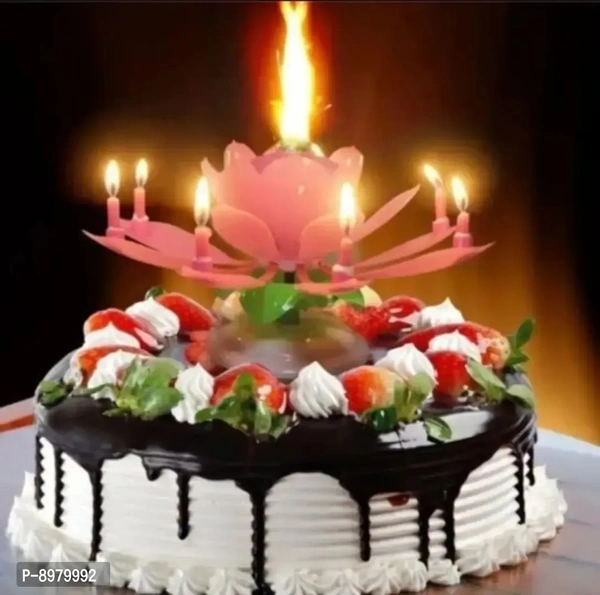 Lotus Magic Party Candle Pack of 2