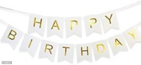 Solid Happy Birthday LED Light Combo Set For Birthday Decoration Balloon (Pack Of 58)