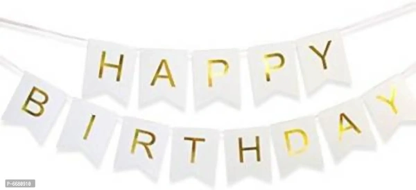 Solid Happy Birthday LED Light Combo Set For Birthday Decoration Balloon (Pack Of 58)