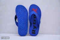 Comfortable Blue Fabric Slippers For Men - 11UK
