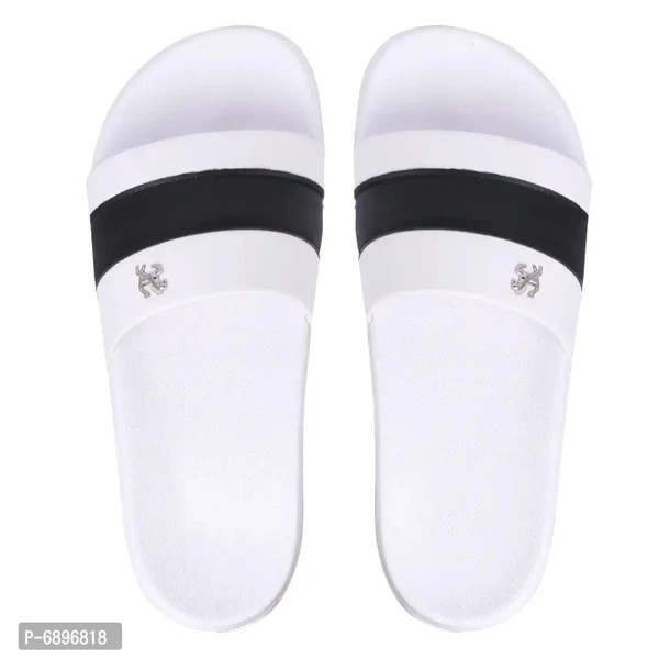 Men Flip Flops - White, 6UK