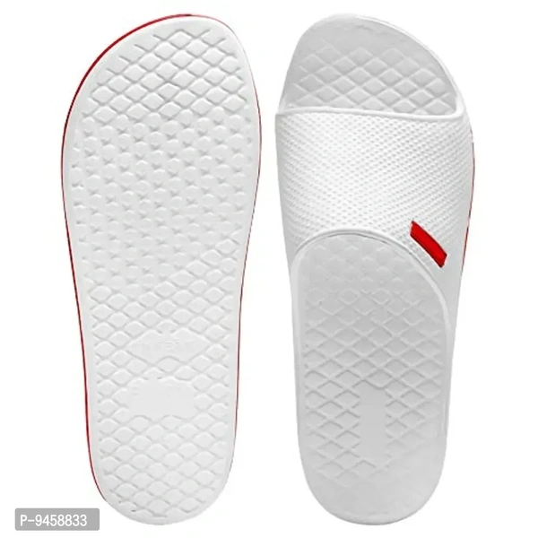 Fashion Slipper for Men & Boys - White, 8UK