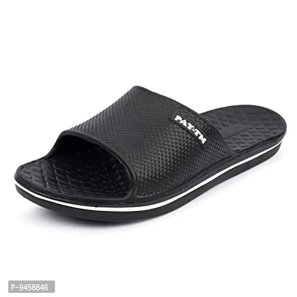 Fashion Slipper for Men & Boys - Black, 8UK