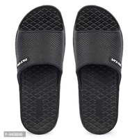 Fashion Slipper for Men & Boys - Black, 8UK