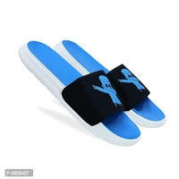 FOOTOX BE YOUR LABEL Men's Flipflop Slipper FMF-05 - Blue, 5UK