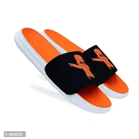 FOOTOX BE YOUR LABEL Men's Flipflop Slipper FMF-05 - Orange, 8UK