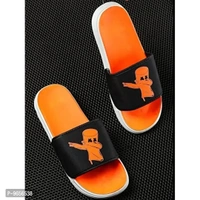 FOOTOX BE YOUR LABEL Men's Flipflop Slipper FMF-05 - Orange, 8UK