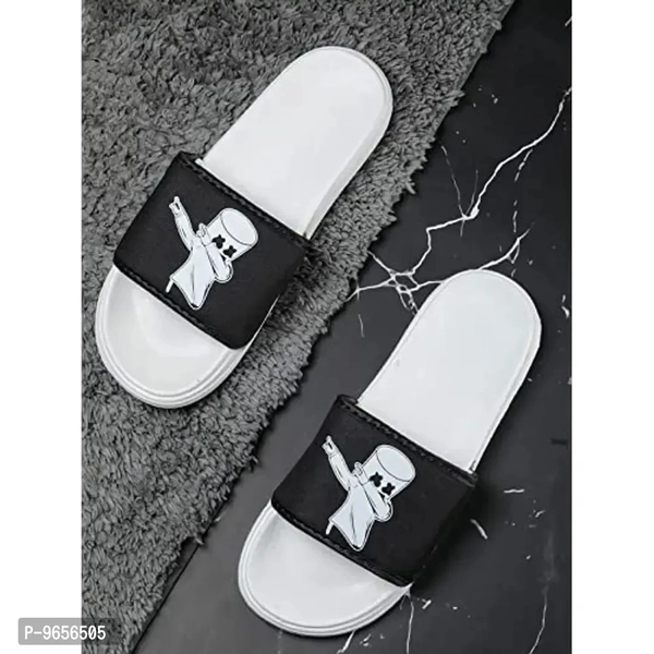 FOOTOX BE YOUR LABEL Men's Flipflop & Slipper FMF-05 - White, 12UK