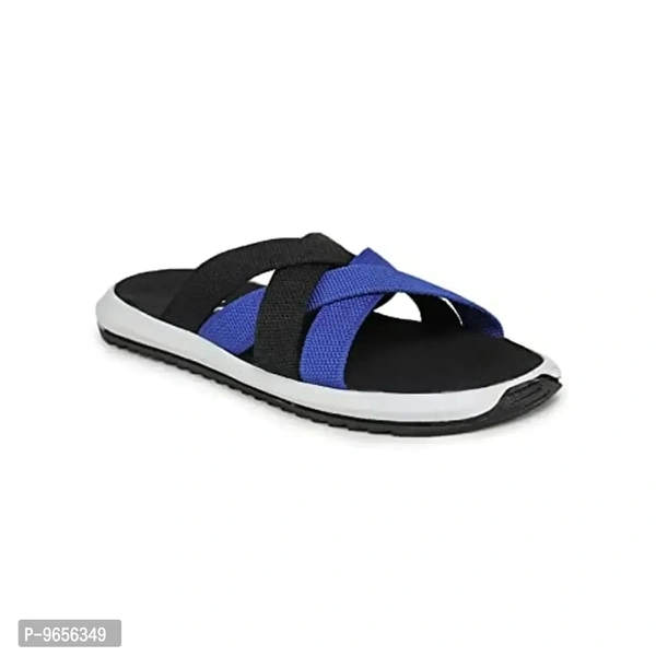 FOOTOX BE YOUR LABEL Men's Flipflop & Slipper FMAS-01 - 5UK, Blue
