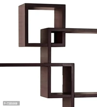 Intersection Wall Shelf for Living Room Stylish | Wooden Intersecting Wall Shelves For Home Decor | Wall Rack for Wall Decoration | Book Shelf for Office Decor