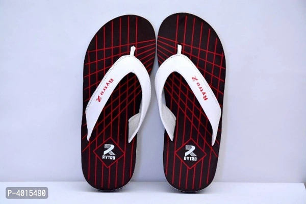 Comfortable Brown Fabric Slippers For Men - 10UK