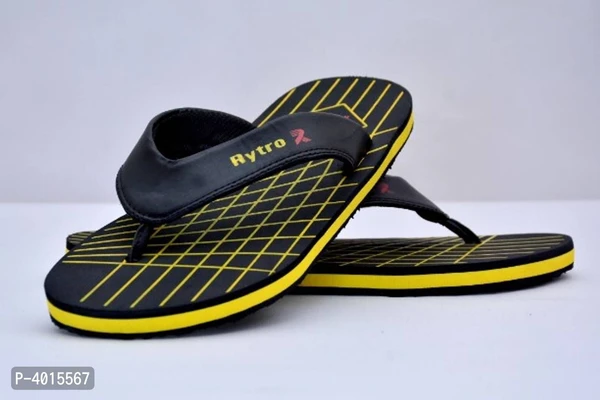 Comfortable Black Fabric Slippers For Men - 10UK