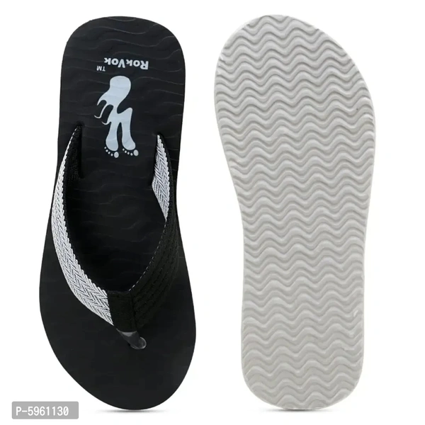Men' Flip Flop - Black, 6UK