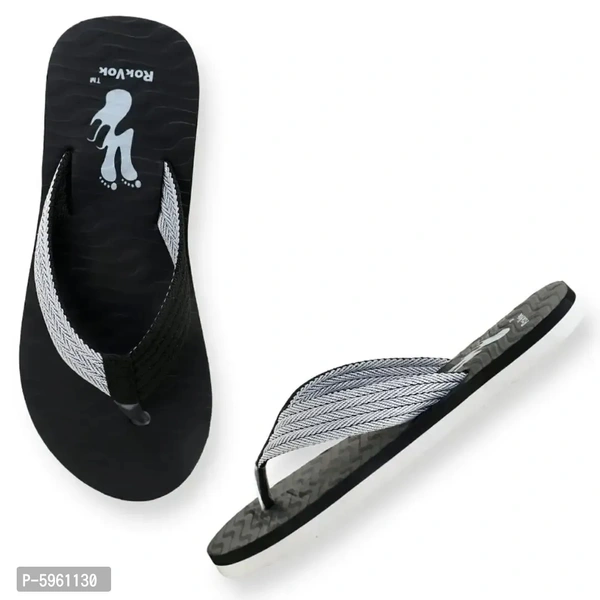 Men' Flip Flop - Black, 6UK