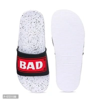 Stylish EVA Bad Boy Slipper - White, 8UK